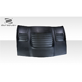 Duraflex Hood - World Challenge Fiberglass Reinforced Plastic Black - 116040