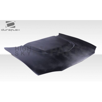 Duraflex Hood - ZL1 Fiberglass Reinforced Plastic Black - 115232-4