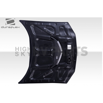 Duraflex Hood - ZL1 Fiberglass Reinforced Plastic Black - 115234-3