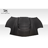 Duraflex Hood - ZR1 Fiberglass Reinforced Plastic Black - 115379