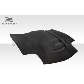 Duraflex Hood - ZR1 Fiberglass Reinforced Plastic Black - 115379-9