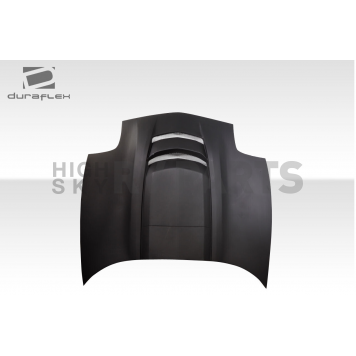 Duraflex Hood - ZR1 Fiberglass Reinforced Plastic Black - 115379-3