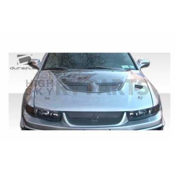 Extreme Dimensions Hood - Primered Fiberglass Black - 107220