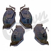 Crown Automotive Jeep Replacement Disc Brake Pad Set 4728013