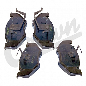 Crown Automotive Jeep Replacement Disc Brake Pad Set 4728013