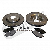 Crown Automotive Front Disc Brake Service Kit - 52060137K