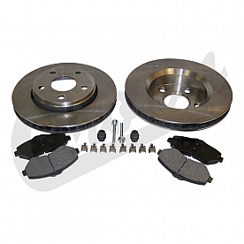Crown Automotive Front Disc Brake Service Kit - 52060137K
