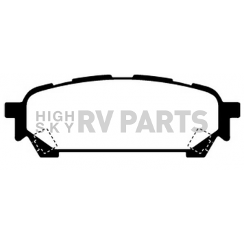 EBC Brakes Brake Pad - DP21687