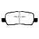 EBC Brakes Brake Pad - DP41684R