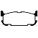 EBC Brakes Brake Pad - DP41685R