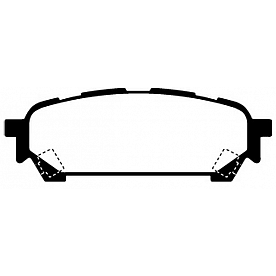 EBC Brakes Brake Pad - DP41687R