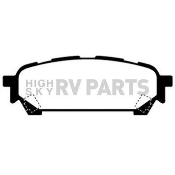 EBC Brakes Brake Pad - DP41687R