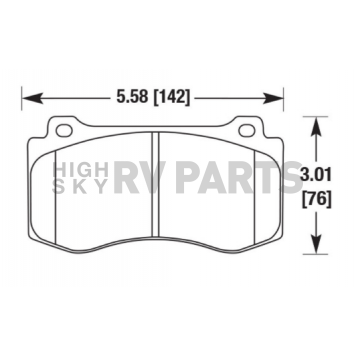 Hawk Performance Brake Pad - HB563B.656