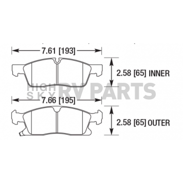 Hawk Performance Brake Pad - HB701Y.723-1
