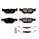 Power Stop Brake Pad - Z231267