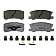 Wagner Brakes Brake Pad - OEX868