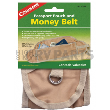 Coghlan's Storage Pouch Polyester And  Cotton Zippered - 8343-1