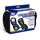 Jobar Storage Pouch - Zipper Black With Removable Ice Pack - JB7286