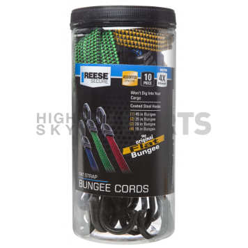 Reese Bungee Cord Yellow/ Green/ Blue  10 Piece - 9432700-1