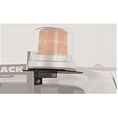 BackRack Headache Rack Light Mount Black Octagon - 91001F