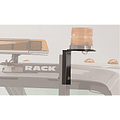 BackRack Headache Rack Light Mount Black Teardrop - 81003