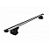 Black Horse Offroad Roof Rack Aluminum Silver 52 Inch Set of 2 Cross Bars and Hardware - TR52SI