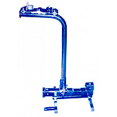 Blue Ox Bike Rack - 4 Bikes Capacity Tow Bar Mount Blue - BXJR105