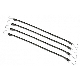 Highland Bungee Cord Solid EPDM  Rubber 21 Inch Set Of 4 - 1848100