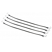 Highland Bungee Cord Solid EPDM  Rubber 31 Inch Set Of 4 - 1848200