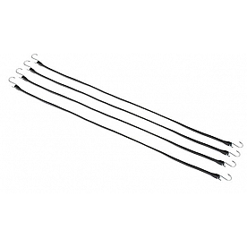 Highland Bungee Cord Solid EPDM  Rubber 41 Inch Set Of 4 - 1848300