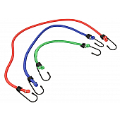 Performance Tool Bungee Cord Rubber Red/ Blue/ Green 10 Pieces - 1929