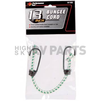 Performance Tool Bungee Cord Rubber White 13 Inch - W1400-1