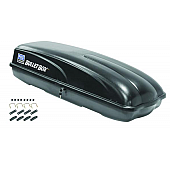 Pro Series Hitch Cargo Box Carrier 13 Cubic Feet Capacity Side Opening ABS Plastic - 63150