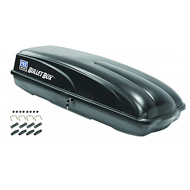 Pro Series Hitch Cargo Box Carrier 13 Cubic Feet Capacity Side Opening ABS Plastic - 63150