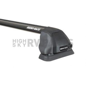 Rhino-Rack USA Roof Rack - 39-1/4 Inch Front/ 34.84 Inch Rear Black - RS650B