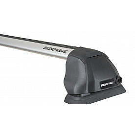 Rhino-Rack USA Roof Rack - 38.85 Inch Front/ 37 Inch Rear Silver - RS602