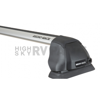 Rhino-Rack USA Roof Rack - 35-1/2 Inch Front/ 32.48 Inch Rear Silver - RS350