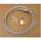 Rugged Ridge Cable Lock 7-1/2 Feet - 1330301