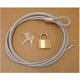 Rugged Ridge Cable Lock 7-1/2 Feet - 1330301