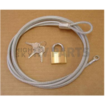 Rugged Ridge Cable Lock 7-1/2 Feet - 1330301