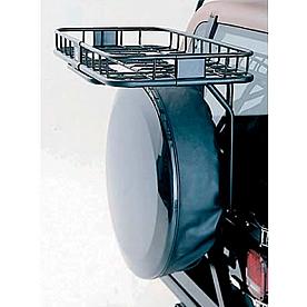 Rugged Ridge Cargo Carrier - Spare Tire Mount - 50 Pound Capacity Steel - 1123711