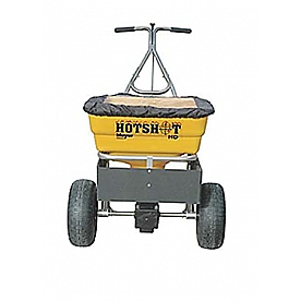 Meyer Products Salt Spreader 100 Pound Capacity Up to 25 Foot Spread Pattern - 38190