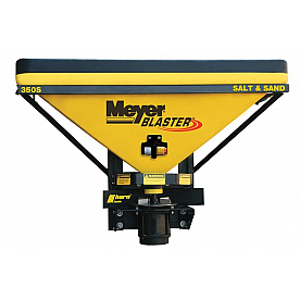 Meyer Products Salt Spreader 350 Pound Capacity Up to 25 Foot Spread Pattern - 37000