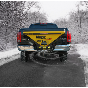 Meyer Products Salt Spreader 350 Pound Capacity Up to 25 Foot Spread Pattern - 37000-2