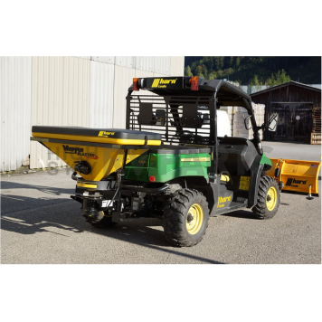 Meyer Products Salt Spreader 350 Pound Capacity Up to 25 Foot Spread Pattern - 37000-3