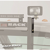 BackRack Headache Rack Light Mount Black L Bracket - 91005