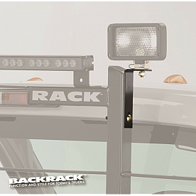 BackRack Headache Rack Light Mount Black L Bracket - 91005