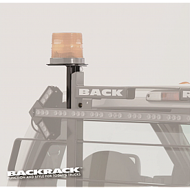 BackRack Headache Rack Light Mount Black Teardrop - 81001