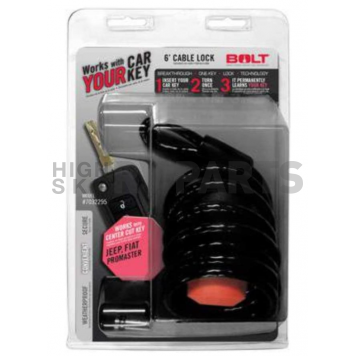 BOLT Locks/ Strattec Security Cable Lock 6 Feet Vinyl - 7032295-1
