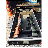 Cargo Ease Cargo Organizer Rifle Rack - Holds 2 Rifles With Scopes - GLGH